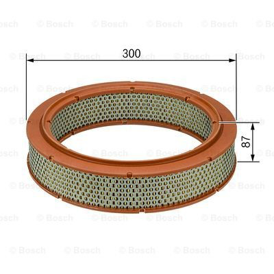 Елемент повітряного фільтра Bosch 1457429080 ціна, від 8.55 USD