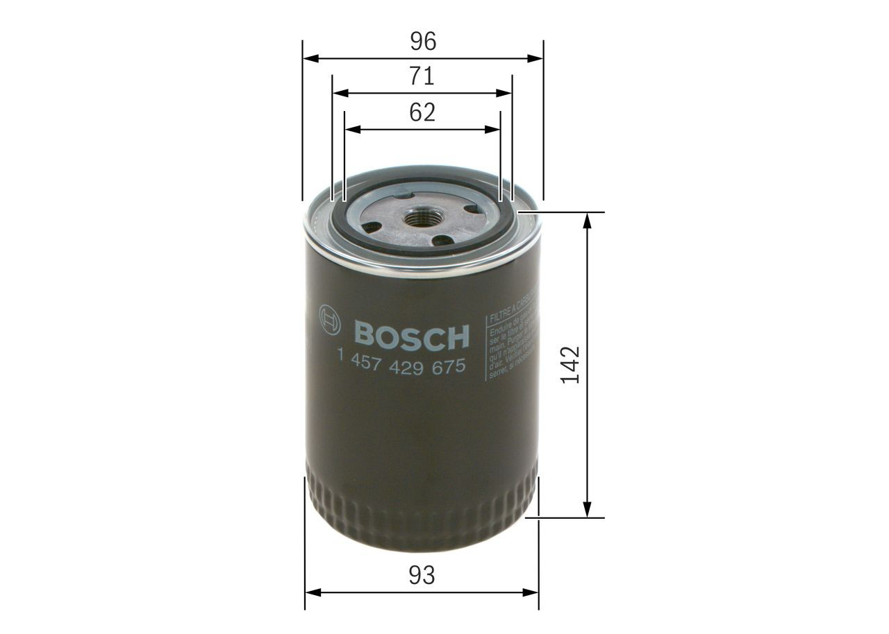 Паливний фільтр 1457429675 Bosch