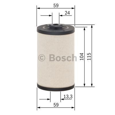 Фільтр паливний Bosch 1457431158