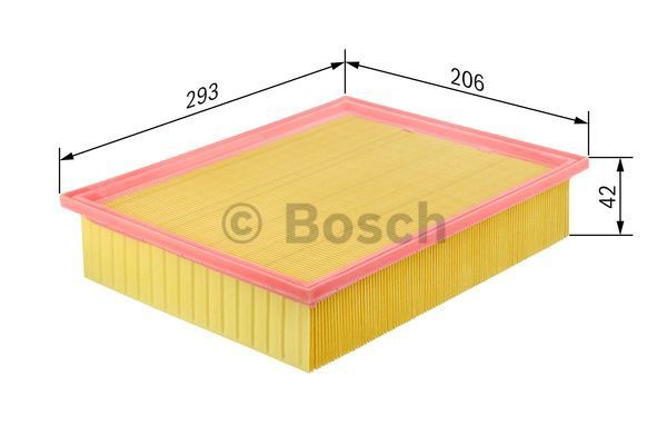 Повітряний фільтр 1457433055 Bosch