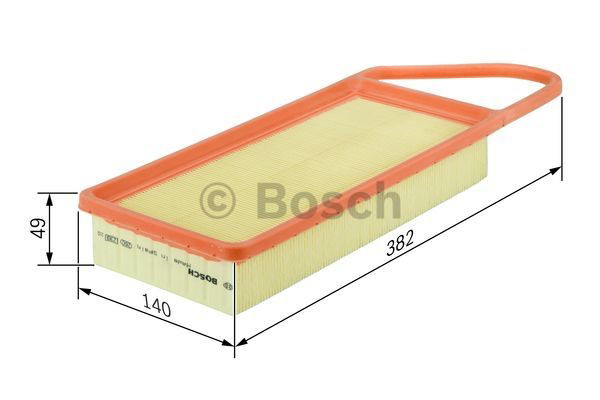 Елемент повітряного фільтра Bosch 1457433076 ціна, від 6.36 USD