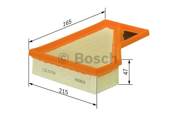 Купити 1457433100 Bosch Автомобільний фільтр повітря