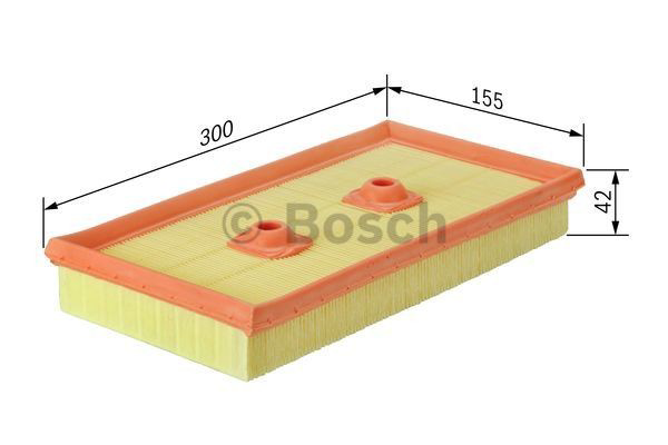 Купити 1457433315 Bosch Автомобільний фільтр повітря