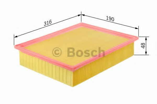 Купити 1457433523 Bosch Автомобільний фільтр повітря
