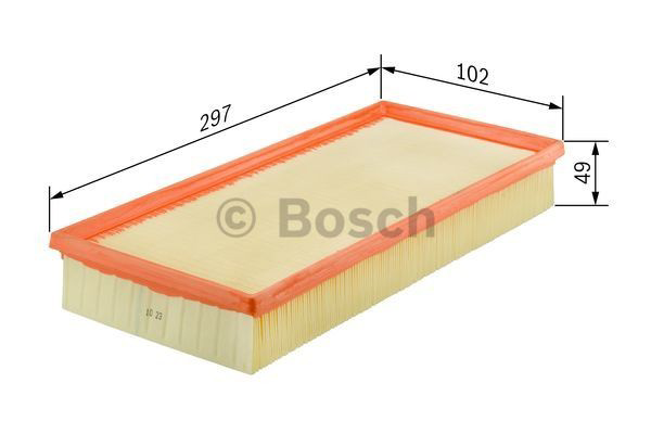 Повітряний фільтр 1457433606 Bosch
