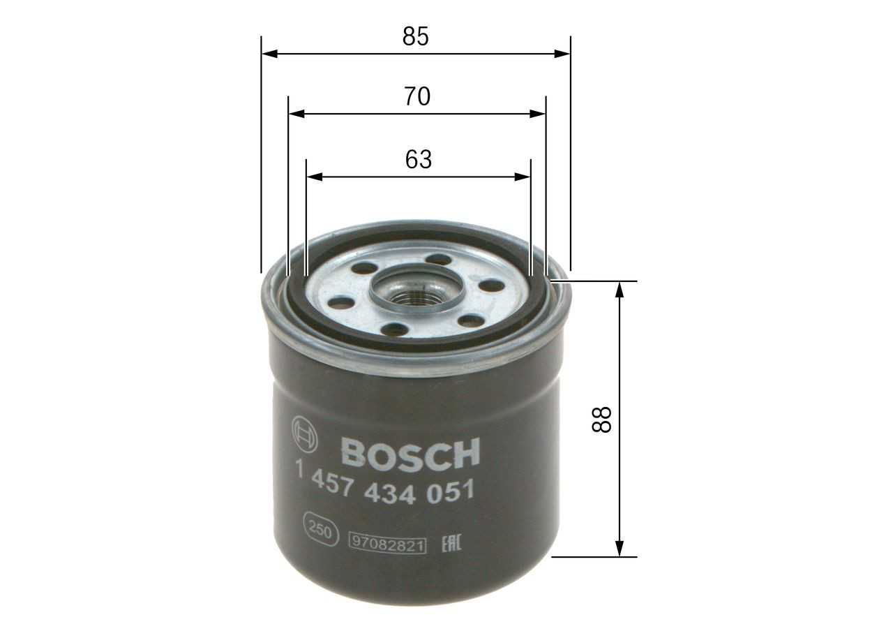 Паливний фільтр 1457434051 Bosch