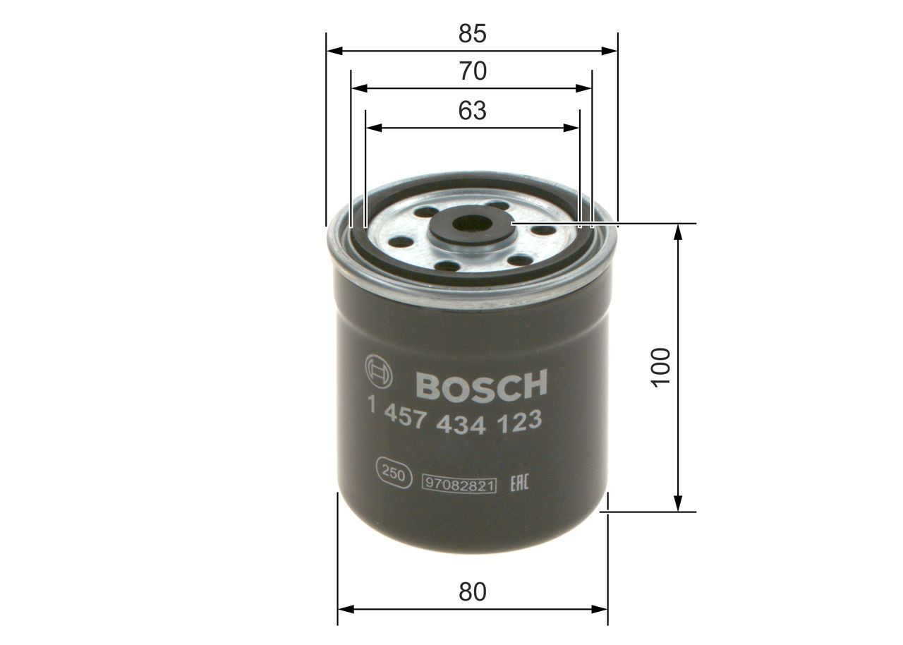 Фільтр паливний Bosch 1457434123