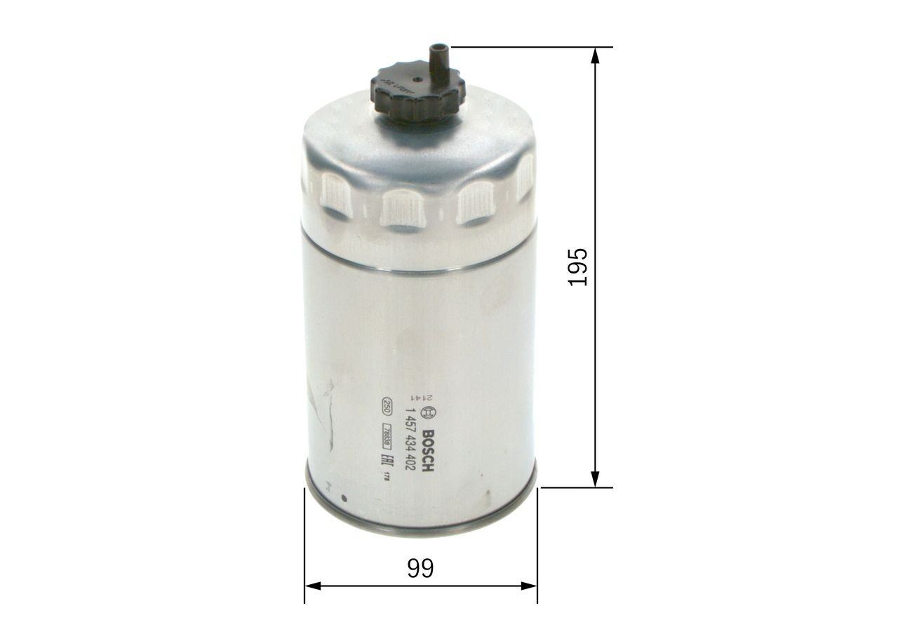 Фільтр паливний Bosch 1457434402