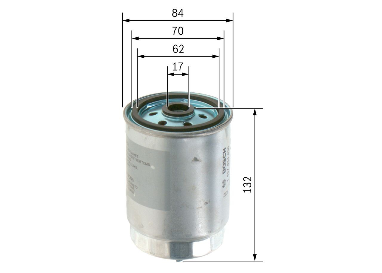 Купити 1457434436 Bosch Фільтр-відстійник палива грубої очистки