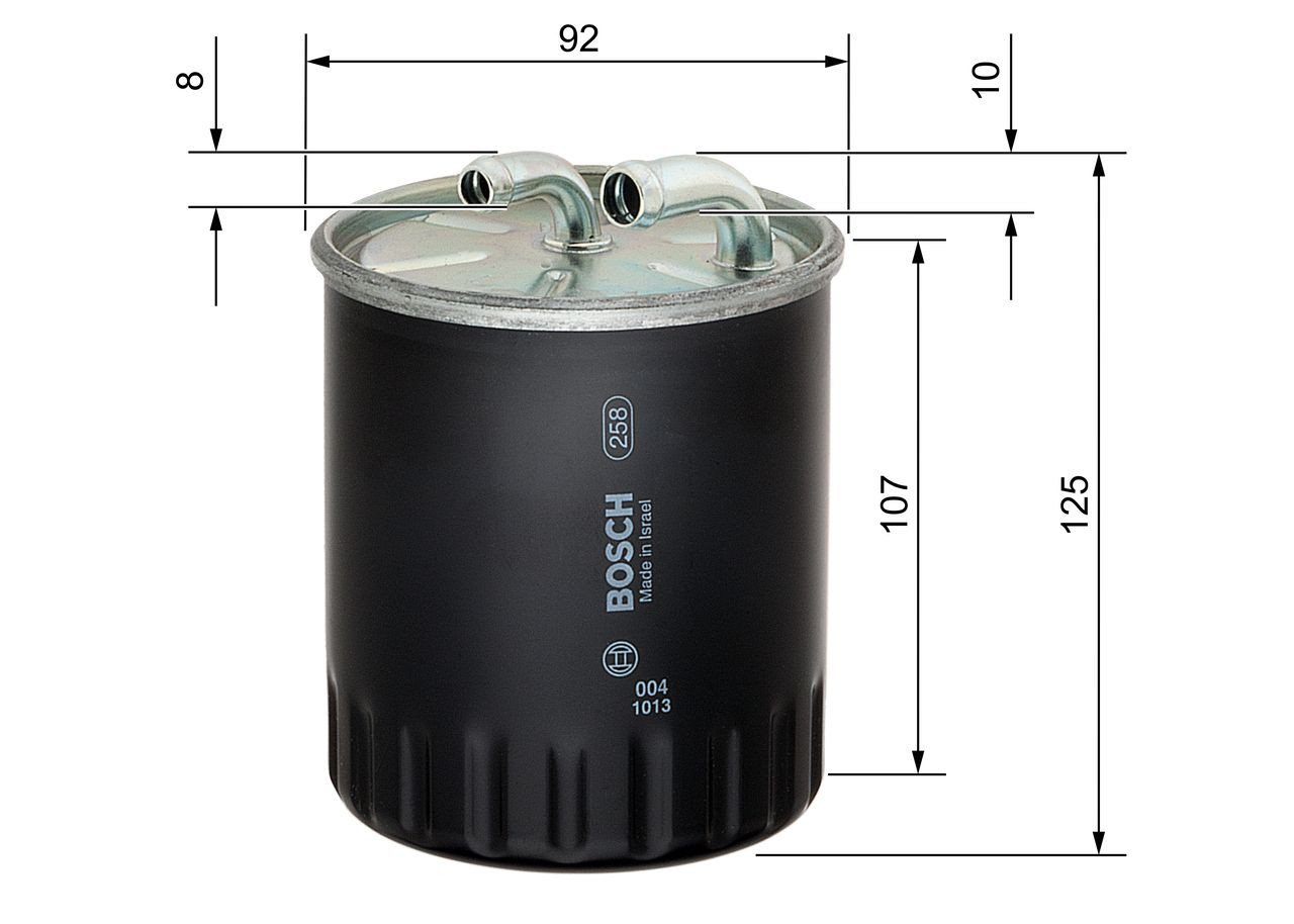 Паливний фільтр 1457434437 Bosch