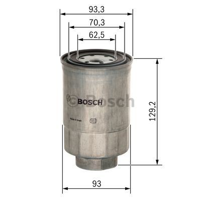 Купити 1457434438 Bosch Фільтр-відстійник палива грубої очистки