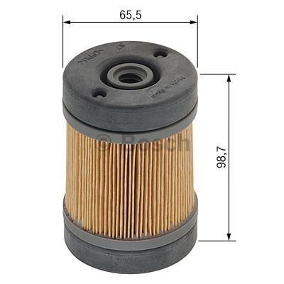 Сажевый фільтр 1457436006 Bosch
