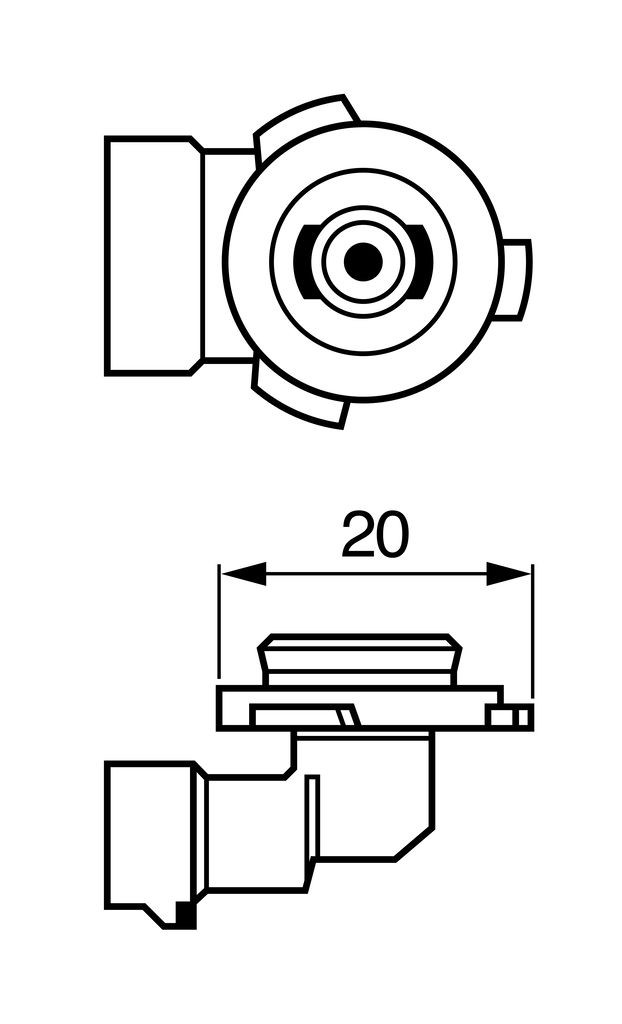 Лампочка 1987302083 Bosch
