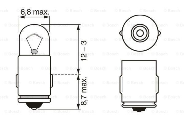 Купити 1987302224 Bosch Лампочки