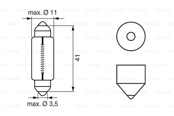Лампочка 1987302225 Bosch
