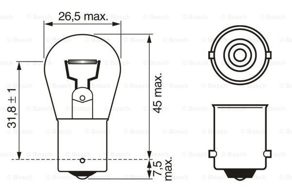 Лампи Bosch 1987302501 ціна, від 0.39 USD