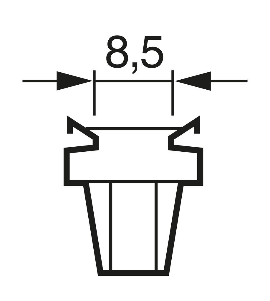 Купити 1987302514 Bosch Лампочка щитка / панелі приладів