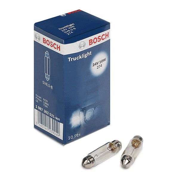 1987302521 Bosch Лампочка плафону освітлення салону/кабіни