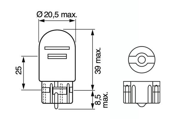 Лампочка 1987302823 Bosch
