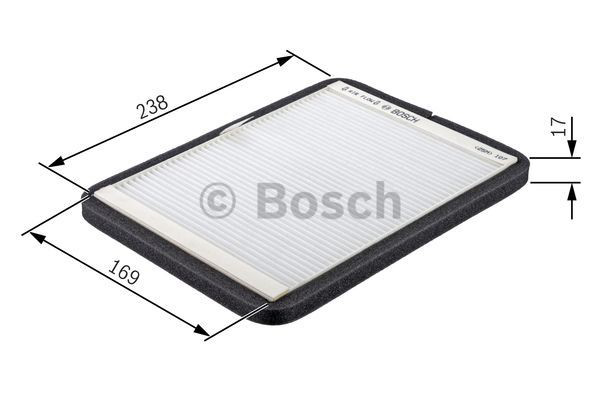 1987432061 Bosch Внутрішньосалонний фільтр