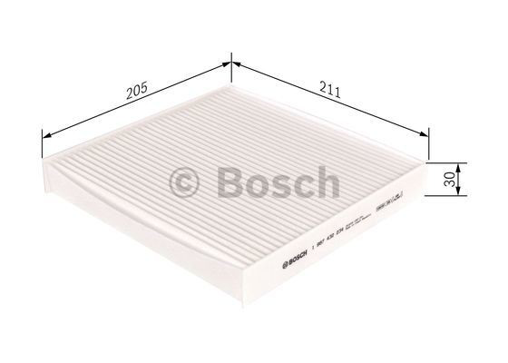 Фільтр повітряний обігрівача Bosch 1987432234 ціна, від 10.33 USD