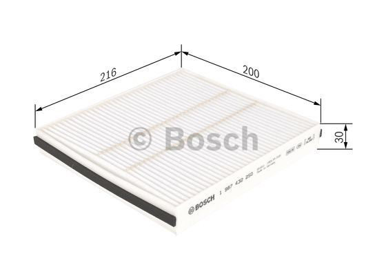 Фільтр салону 1987432250 Bosch