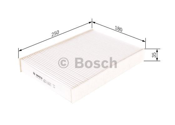 Фільтр повітряний обігрівача Bosch 1987435057 ціна, від 7.39 USD