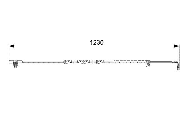 Сенсор зносу Bosch 1987473022 ціна, від 10.41 USD