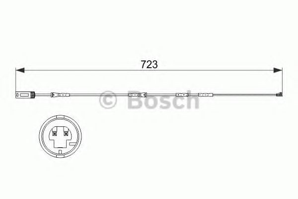 Купити 1987473514 Bosch Датчик зносу гальмівних колодок