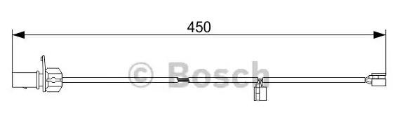 Купити 1987473583 Bosch Датчик зносу гальмівних колодок