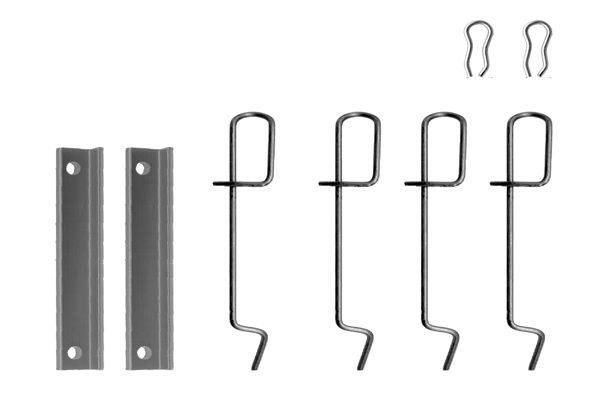 1987474078 Bosch Ремкомплект торм. колодок