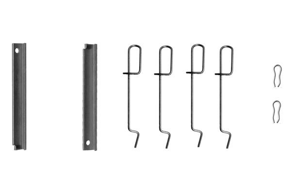 1987474135 Bosch Ремкомплект гальмівних колодок
