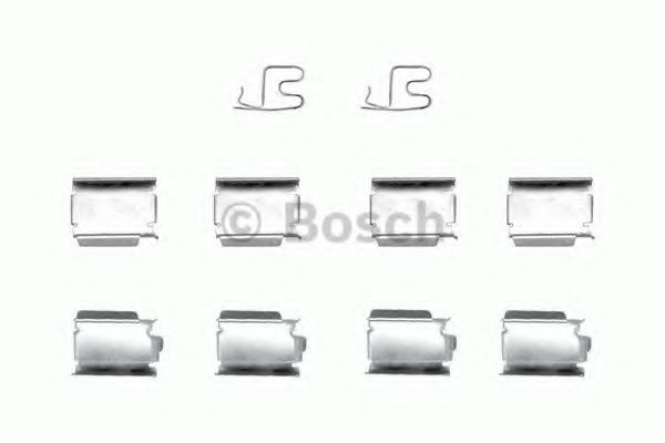 Комплект пружинок кріплення дискових колодок, передніх 1987474382 Bosch