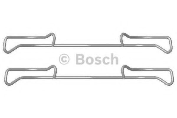 Купити 1987474432 Bosch Комплект пружинок кріплення дискових колодок, передніх