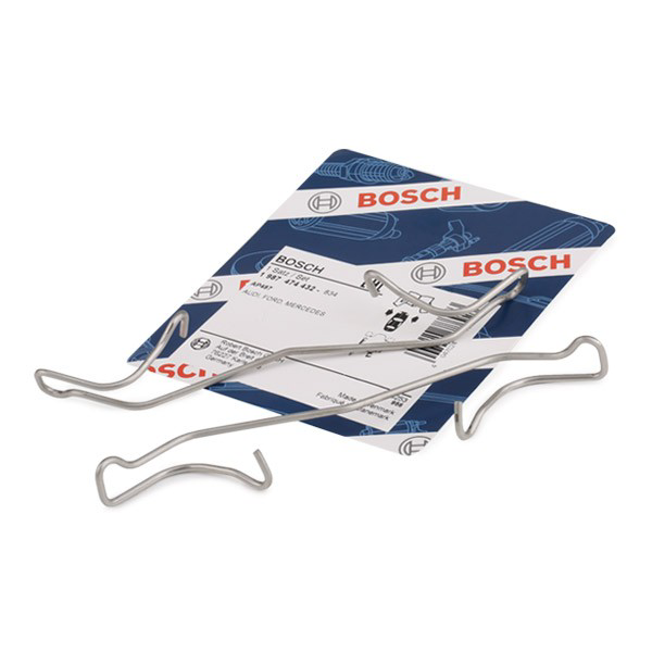 Комплект пружинок кріплення дискових колодок, передніх Bosch 1987474432 ціна, від 6.12 USD