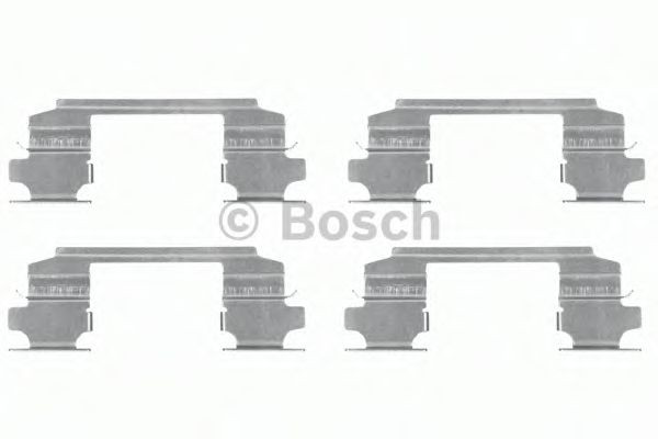 1987474436 Bosch Комплект пружинок кріплення дискових колодок, передніх