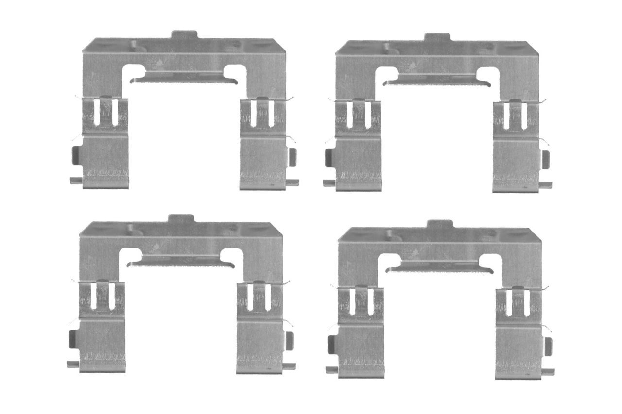 1987474450 Bosch Комплект пружинок кріплення дискових колодок, передніх
