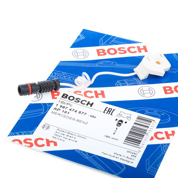 Датчик зносу гальмівних колодок, передній 1987474577 Bosch