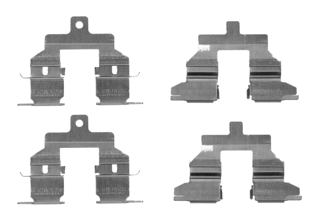 1987474715 Bosch Комплект пружинок кріплення дискових колодок, задніх
