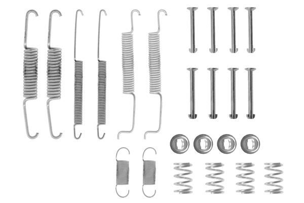 Монтажний комплект задніх барабанних колодок Bosch 1987475002 ціна, від 5.62 USD