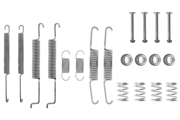 1987475004 Bosch Монтажний комплект задніх барабанних колодок