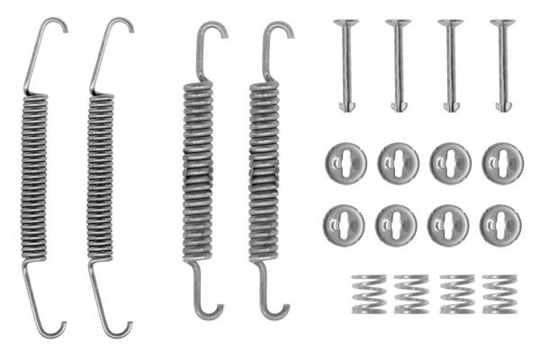 1987475028 Bosch Монтажний комплект задніх барабанних колодок