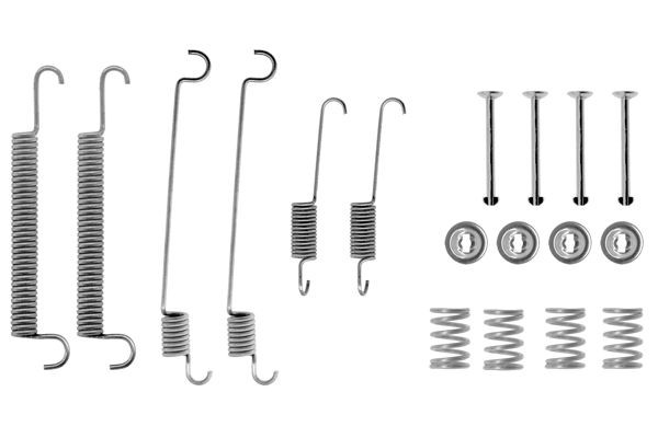 1987475051 Bosch Монтажний комплект задніх барабанних колодок