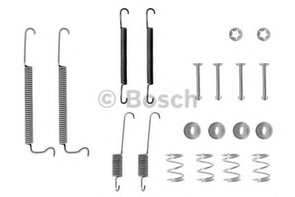 1987475081 Bosch Монтажний комплект задніх барабанних колодок
