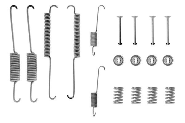 1987475092 Bosch Монтажний комплект задніх барабанних колодок