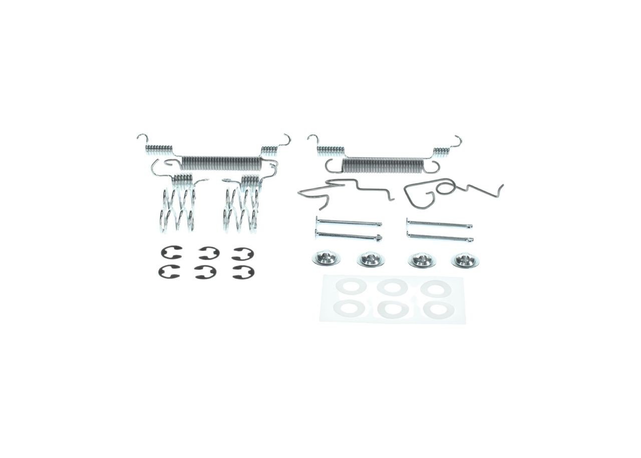 Монтажний комплект задніх барабанних колодок Bosch 1987475138 ціна, від 10.94 USD