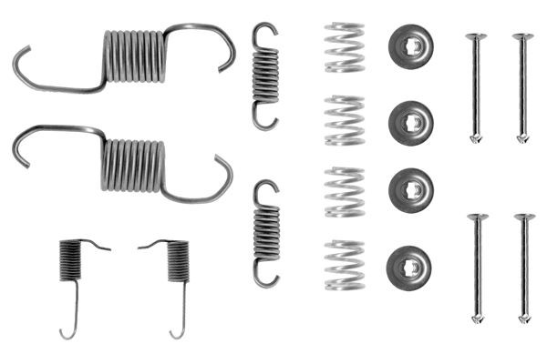 1987475144 Bosch Монтажний комплект задніх барабанних колодок