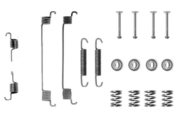 Купити 1987475162 Bosch Монтажний комплект задніх барабанних колодок