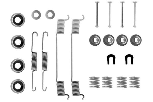1987475184 Bosch Монтажний комплект задніх барабанних колодок