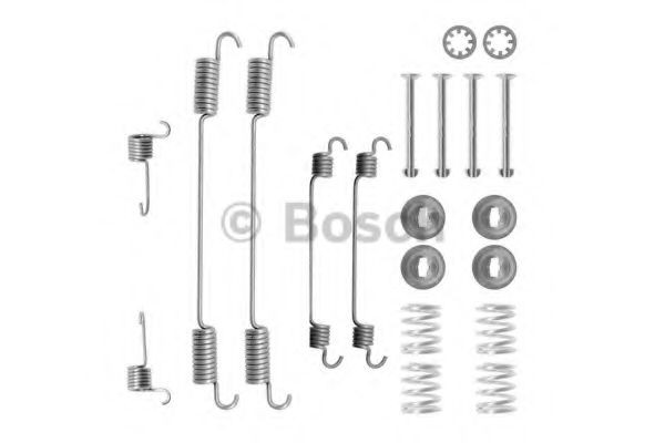 1987475251 Bosch Монтажний комплект задніх барабанних колодок